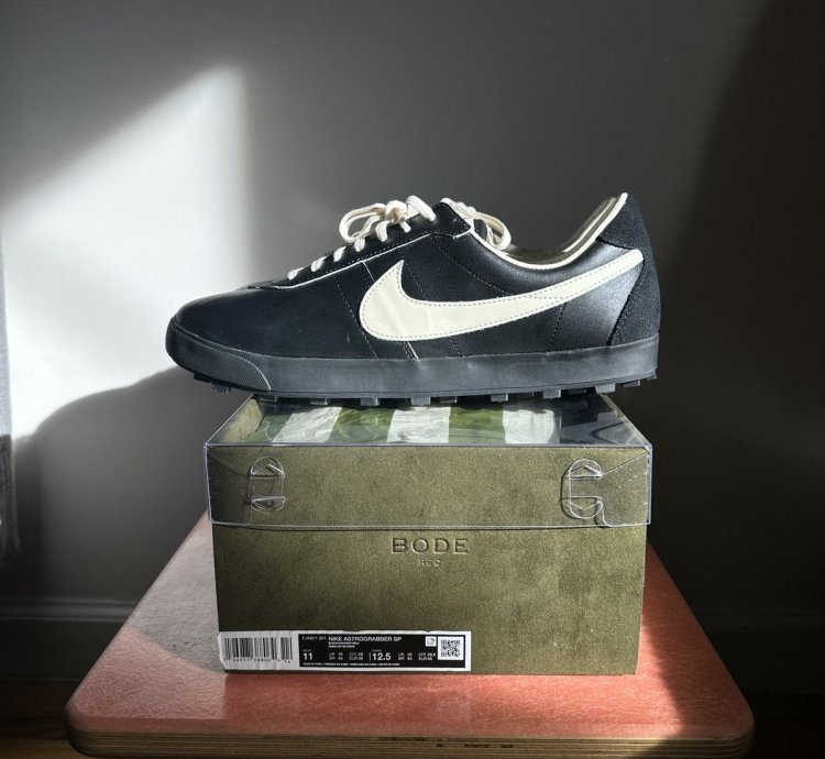Bode Nike Astrograbber Size 11 Black New Never Worn