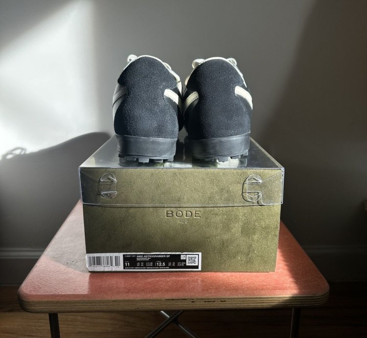 Bode Nike Astrograbber Size 11 Black New Never Worn