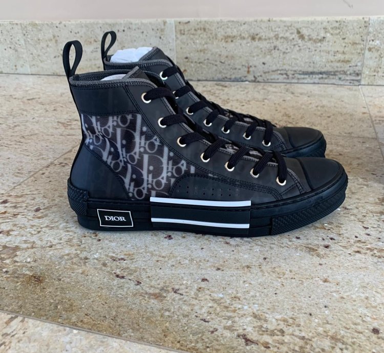 B23 Oblique Sneakers In Black