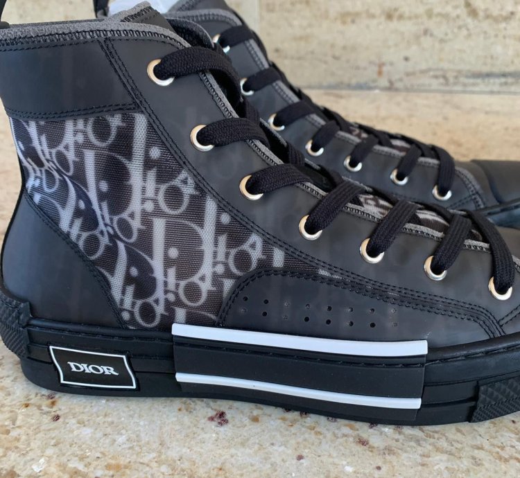 B23 Oblique Sneakers In Black