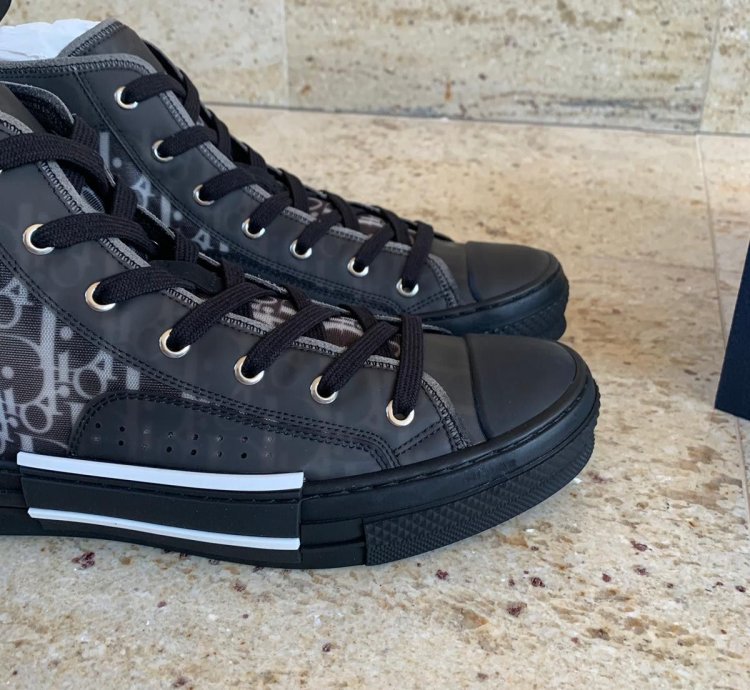 B23 Oblique Sneakers In Black