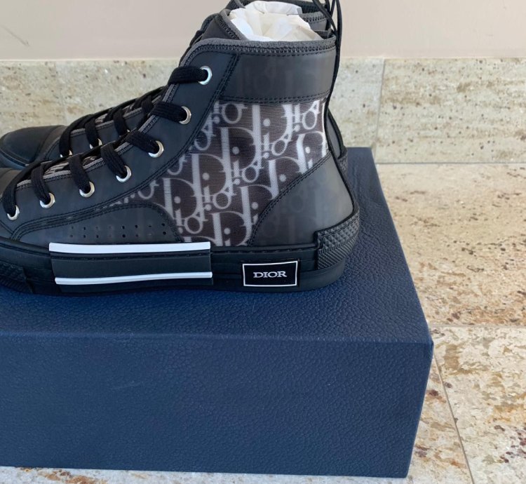 B23 Oblique Sneakers In Black
