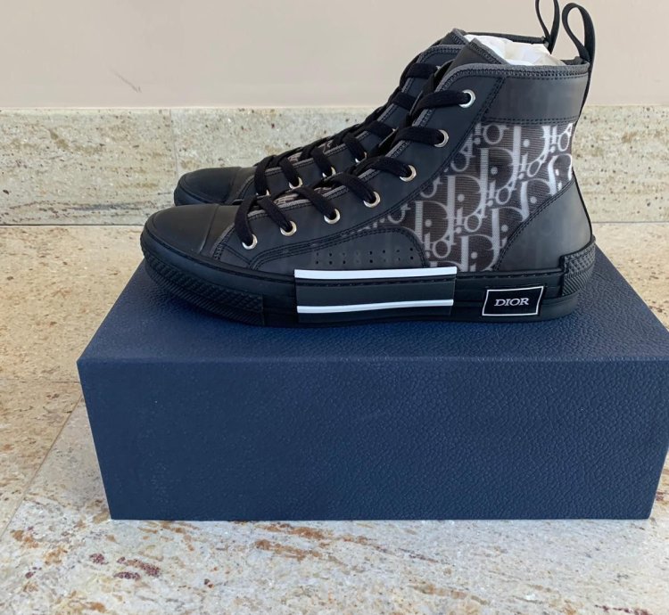 B23 Oblique Sneakers In Black