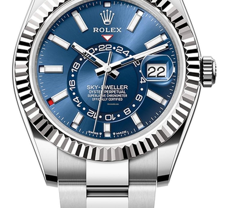 Rolex Sky-dweller Blue Dial Oyster Bracelet 2023 336934