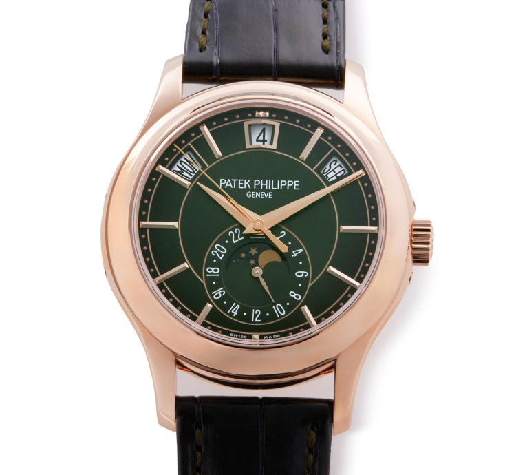 Patek Philippe Annual Calendar 18k Rose Gold 5205r-011 - Ats-w008101