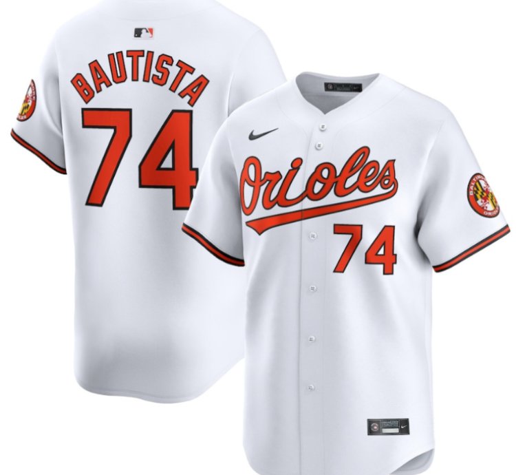 Felix Bautista 74 Baltimore Orioles Home Limited Men Jersey - White