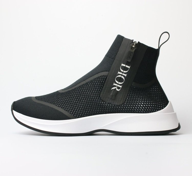 B25 Logo High-top Sneakers