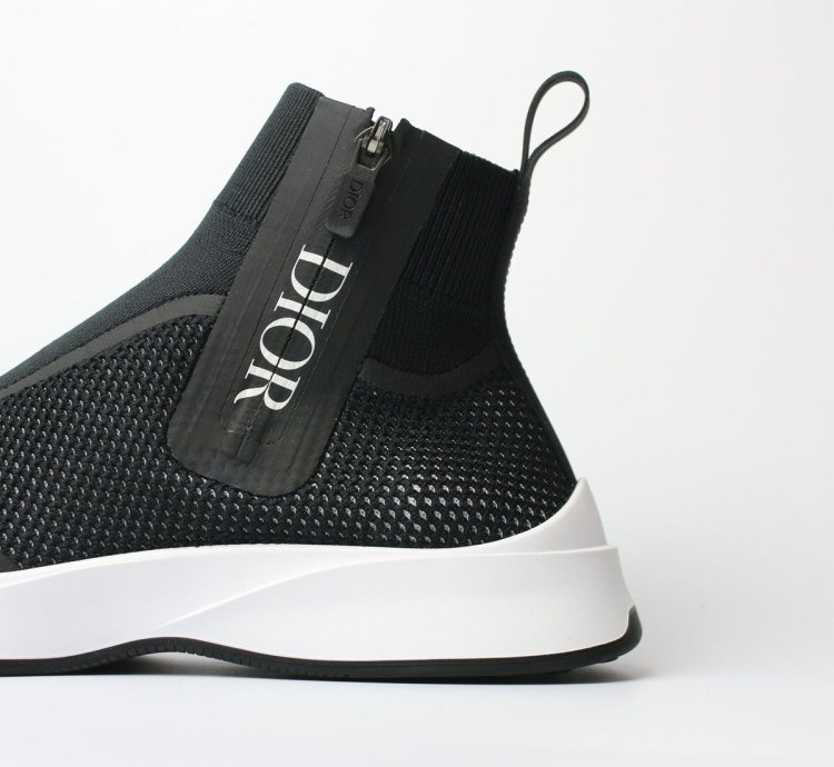 B25 Logo High-top Sneakers
