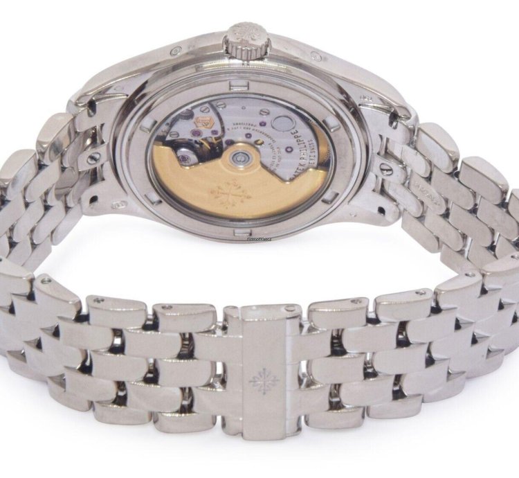 Patek Philippe Annual Calendar 18k White Gold Moon Phase 39mm Watch 5146 1g