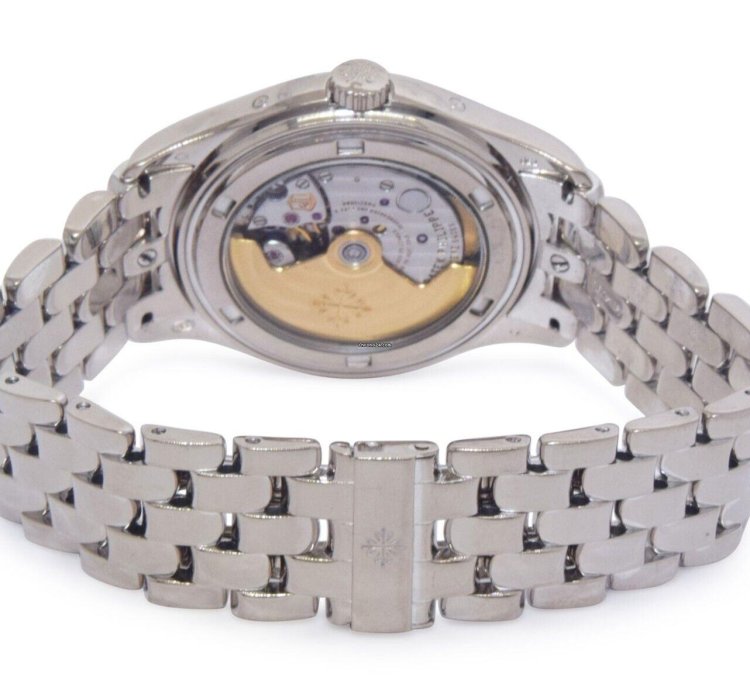 Patek Philippe Annual Calendar 18k White Gold Moon Phase 39mm Watch 5146 1g
