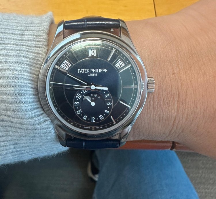 Patek Philippe Annual Calendar 2022 5205g-013 full Set 2024 Service