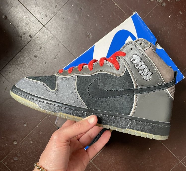 2007 Nike Dunk High Premium Sb Mf Doom Futura Heineken