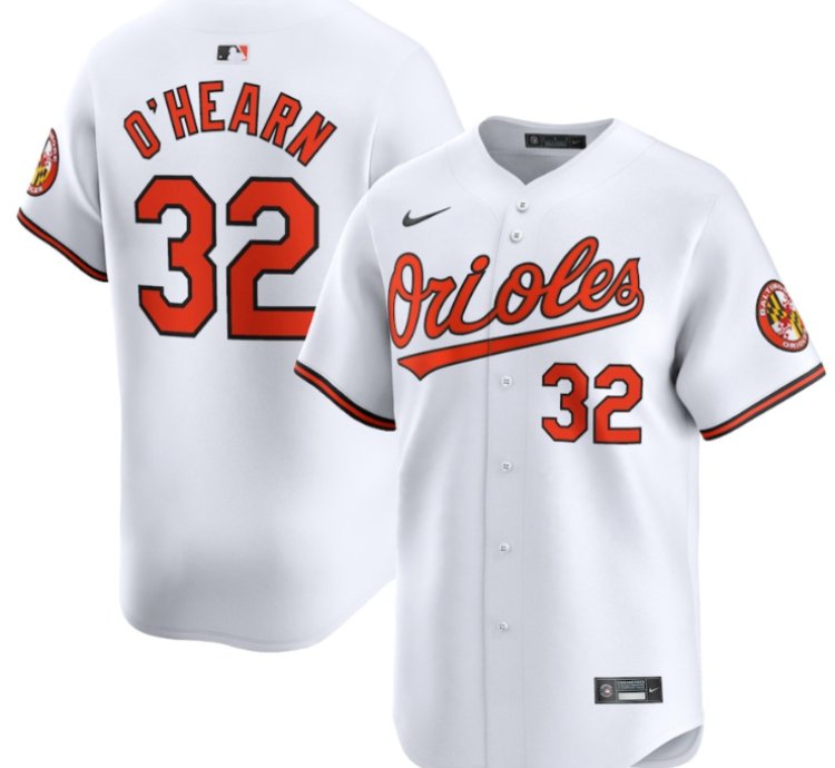 Ryan Ohearn 32 Baltimore Orioles Home Limited Men Jersey - White