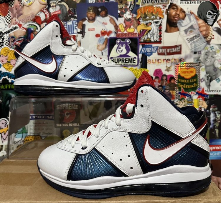 2010 Nike Lebron Viii 8 Veteran Day Usa Olympic Og 8 5