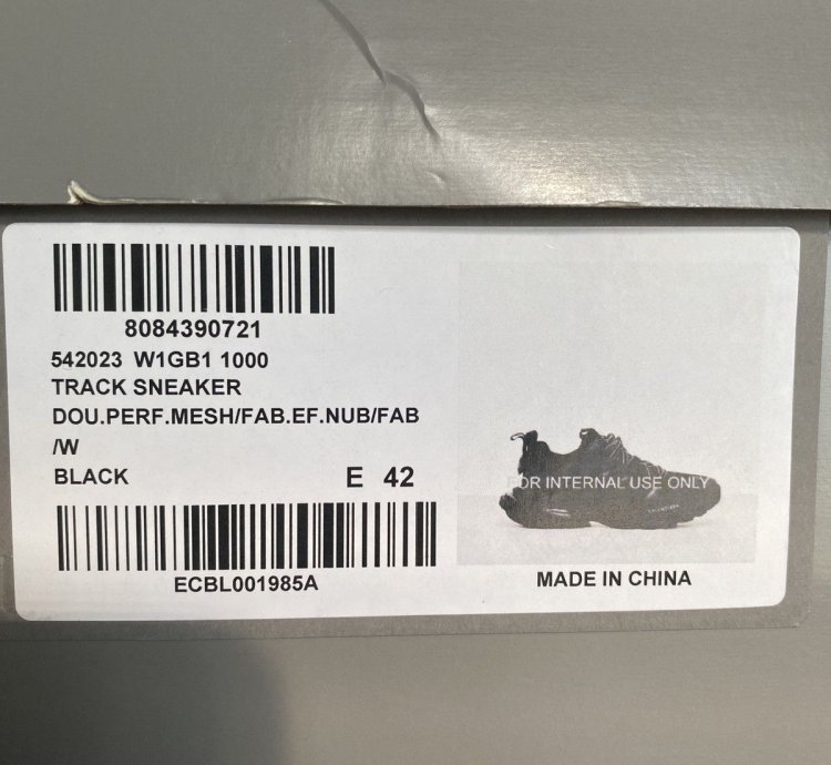Balenciaga Track Runners Size 9