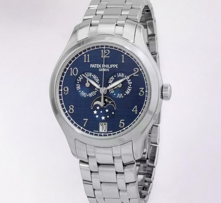 Patek Philippe Annual Calendar 4947 1a Ss Blue Dial