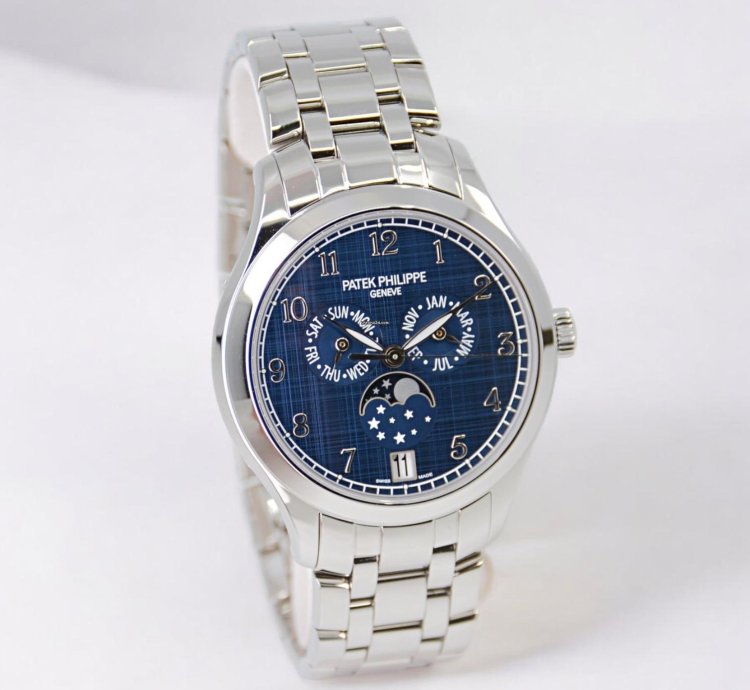 Patek Philippe Annual Calendar 4947 1a Ss Blue Dial