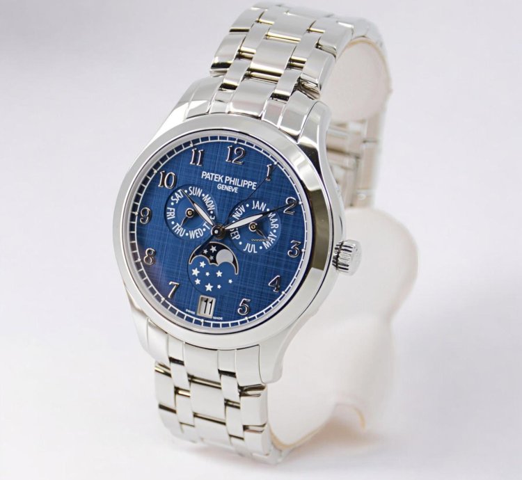 Patek Philippe Annual Calendar 4947 1a Ss Blue Dial