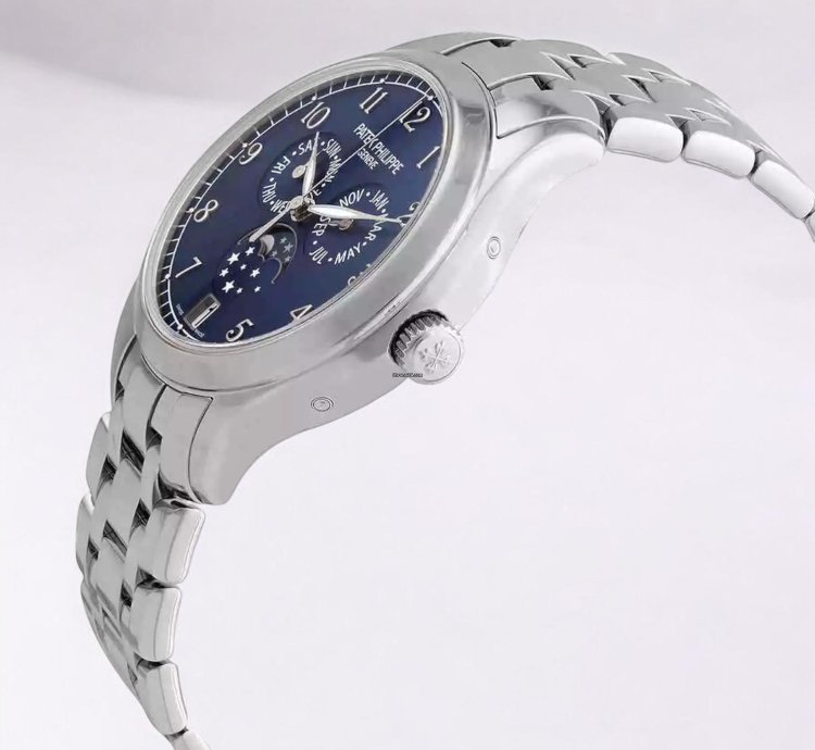 Patek Philippe Annual Calendar 4947 1a Ss Blue Dial