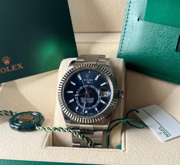 Rolex Sky-dweller Blue Oyster