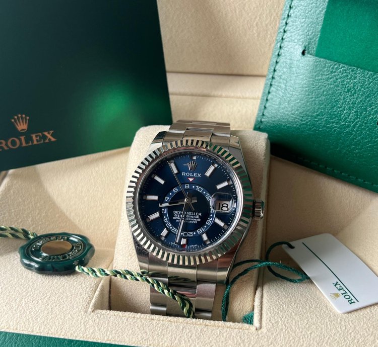Rolex Sky-dweller Blue Oyster