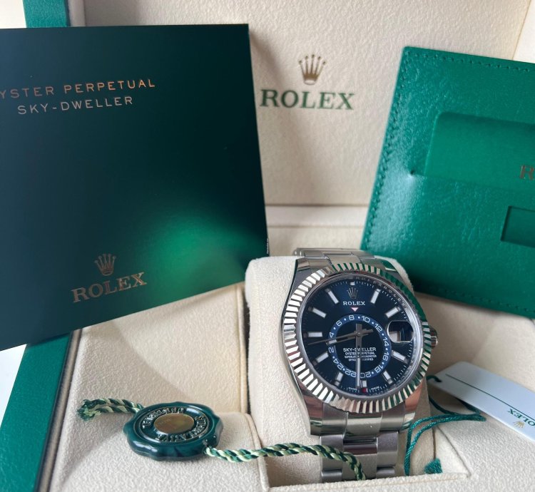 Rolex Sky-dweller Blue Oyster