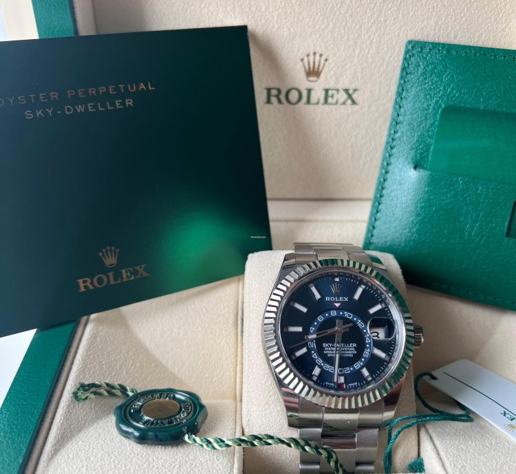 Rolex Sky-dweller Blue Oyster