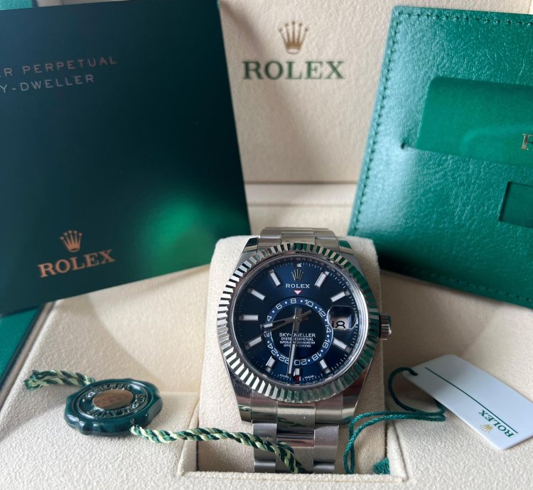 Rolex Sky-dweller Blue Oyster