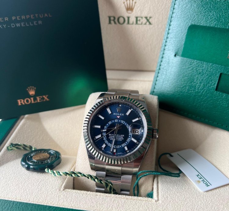 Rolex Sky-dweller Blue Oyster