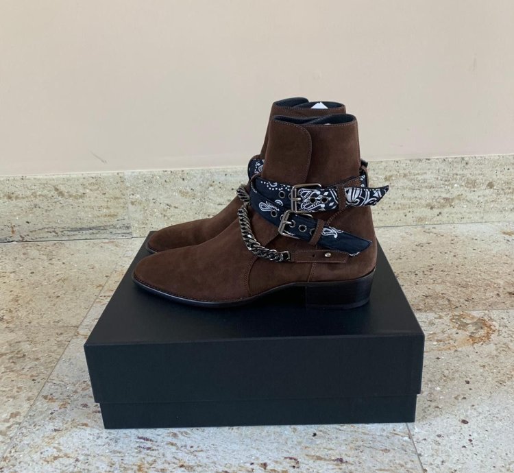 Bandana Boot In Chocolate