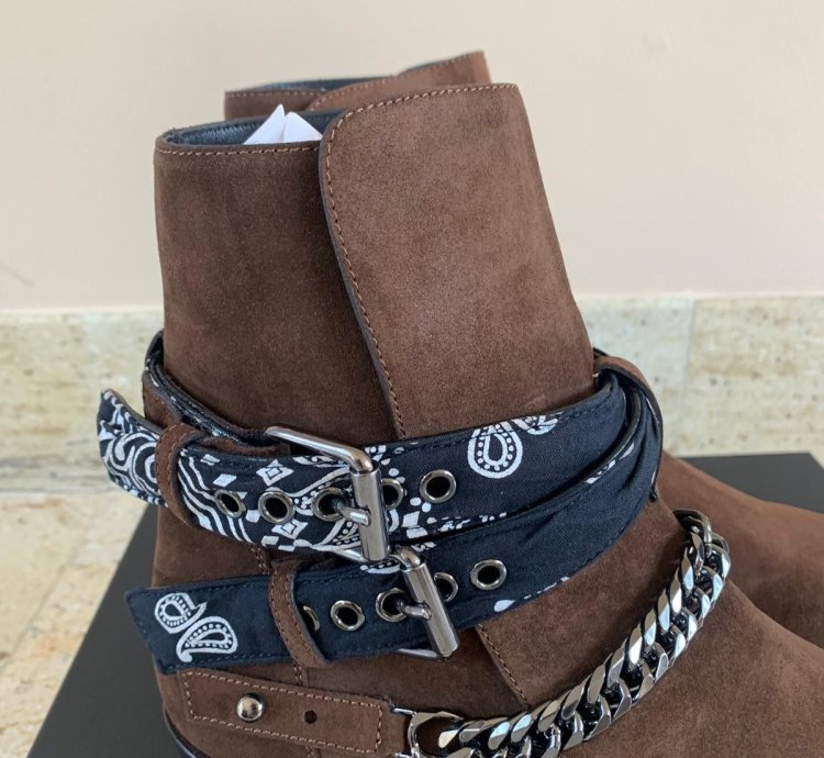 Bandana Boot In Chocolate
