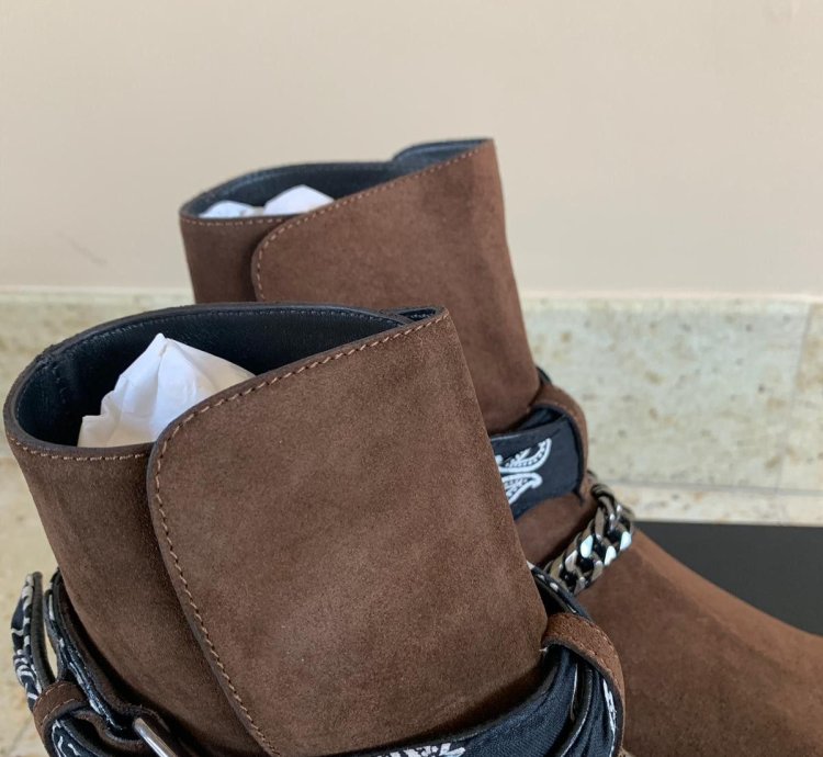 Bandana Boot In Chocolate