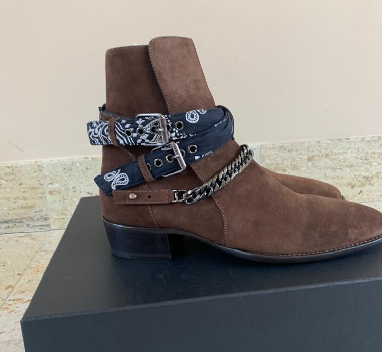 Bandana Boot In Chocolate
