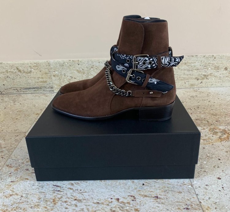 Bandana Boot In Chocolate