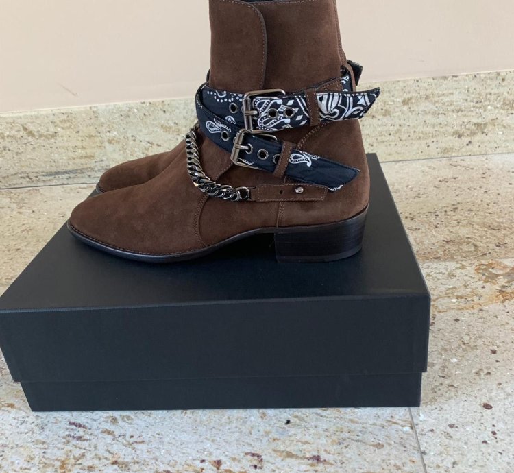 Bandana Boot In Chocolate