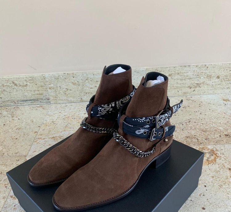 Bandana Boot In Chocolate