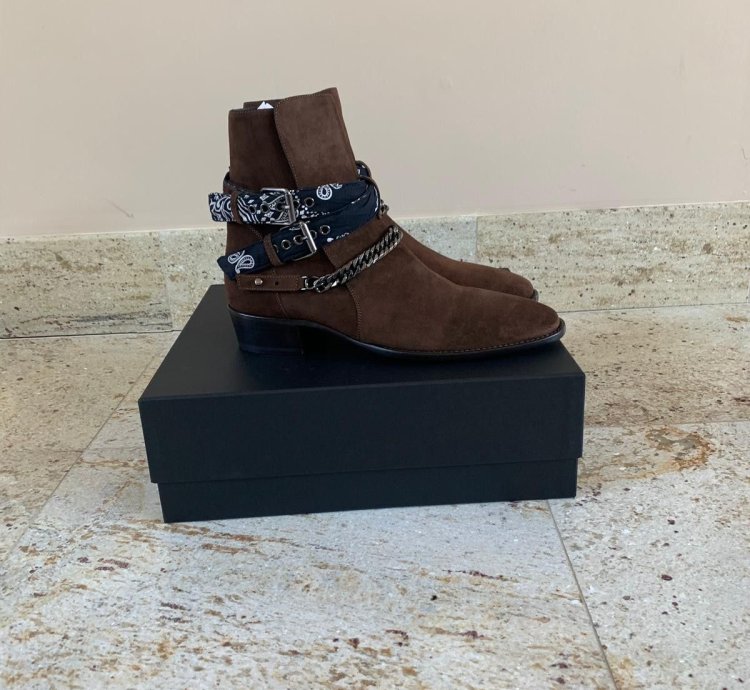 Bandana Boot In Chocolate