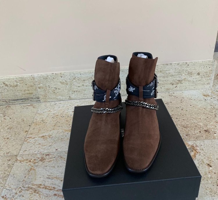 Bandana Boot In Chocolate