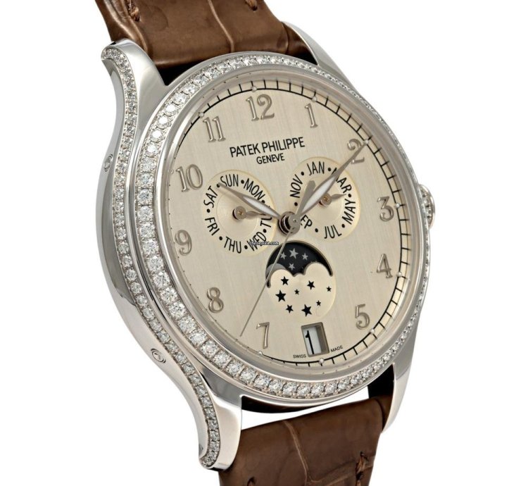 Patek Philippe Annual Calendar 4947g-010 Automatic White Gold Good