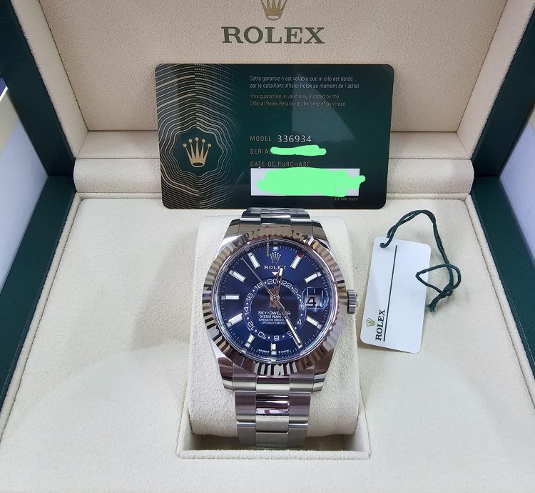 Rolex Sky-dweller Bnib Sky-dweller Blue Dial Oyster 2023 new Release