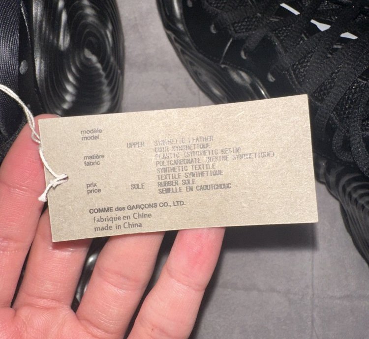 Cdg Foamposite Cat Eye Size 10