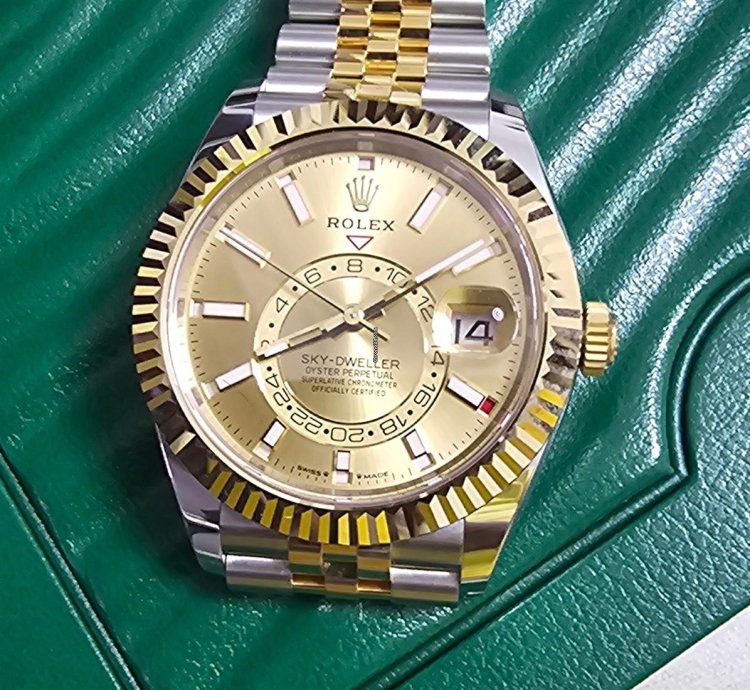 Rolex Sky-dweller Brand New 2024 Edition Untouched Full Set 5 Years Warrant