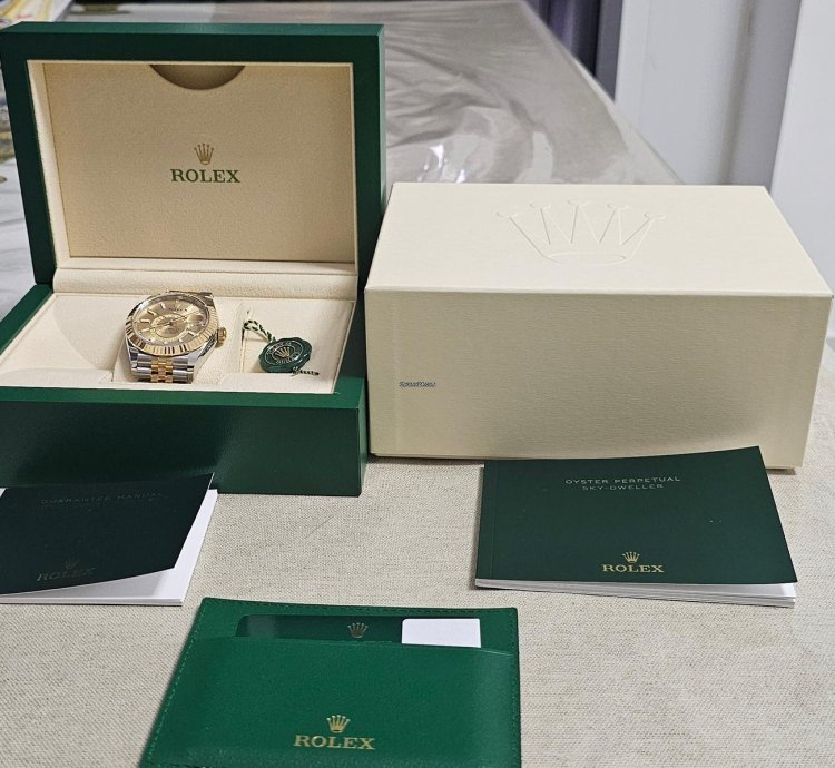 Rolex Sky-dweller Brand New 2024 Edition Untouched Full Set 5 Years Warrant