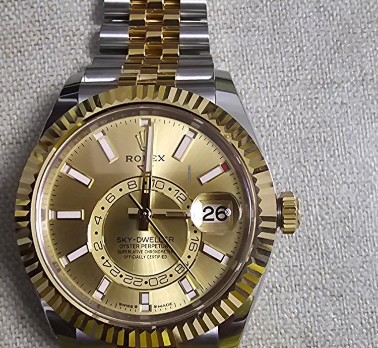 Rolex Sky-dweller Brand New 2024 Edition Untouched Full Set 5 Years Warrant