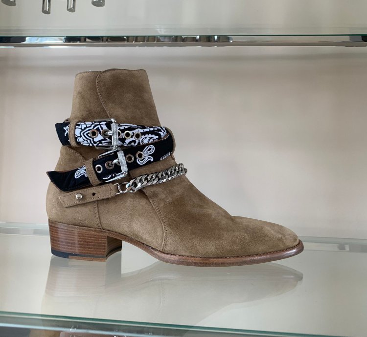 Bandana Buckle Boot In Fango