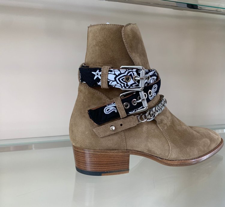 Bandana Buckle Boot In Fango