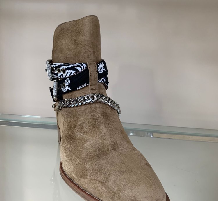 Bandana Buckle Boot In Fango