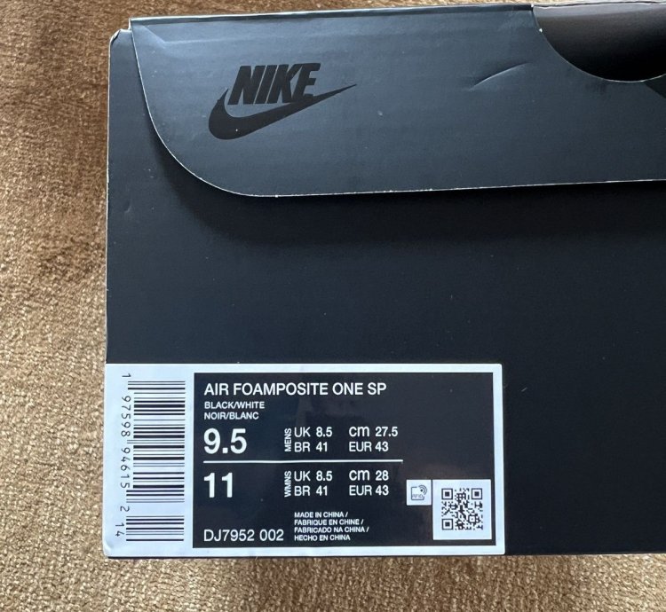 Comme Des Gar Ons Homme Plus Nike Foamposite One Cat Eye