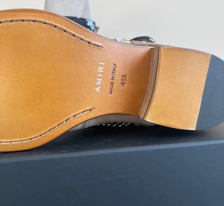 Bandana Buckle Boot In Tan