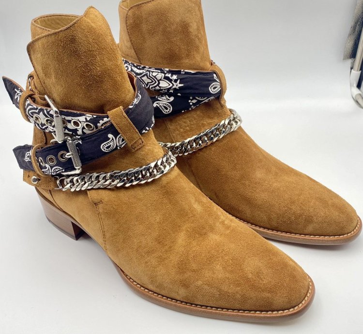 Bandana Chain Boot